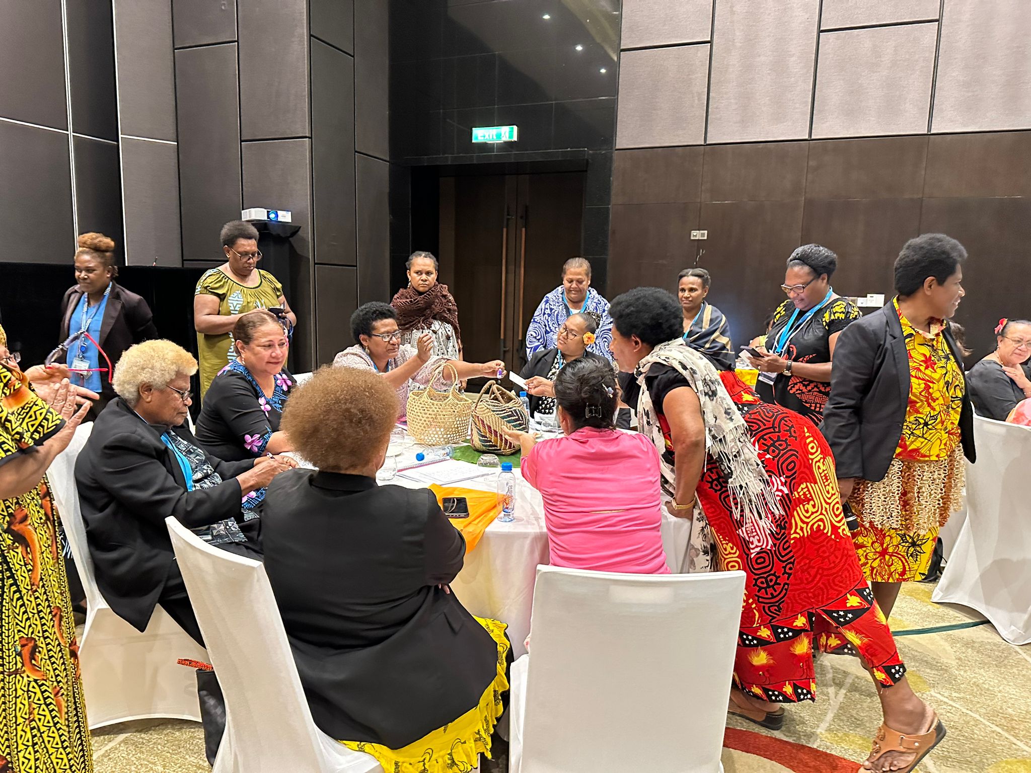 Melanesian women deliberation